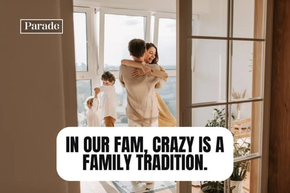 Cute Caption for Family