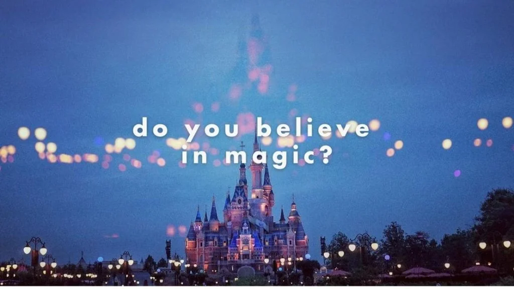 Aesthetic Caption for Disneyland