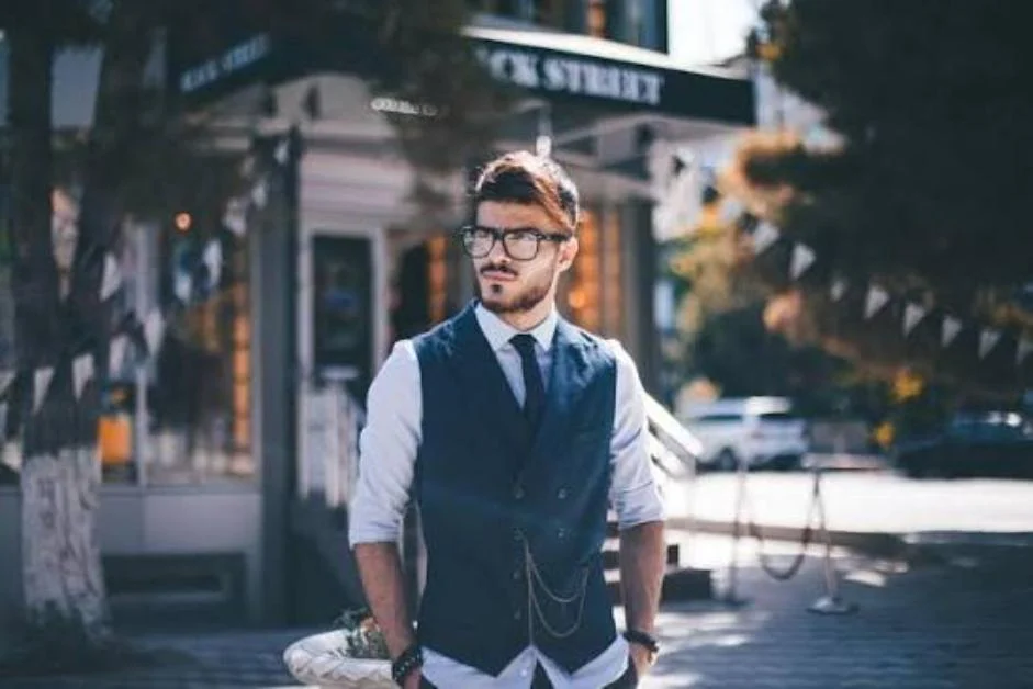 Aesthetic Caption for Men