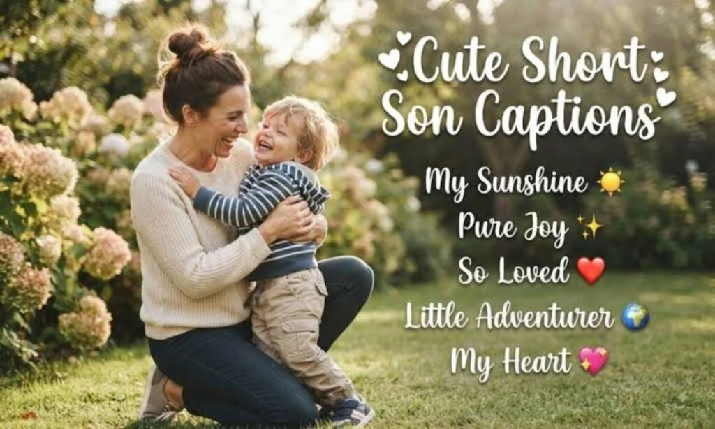 Aesthetic Caption for Sons