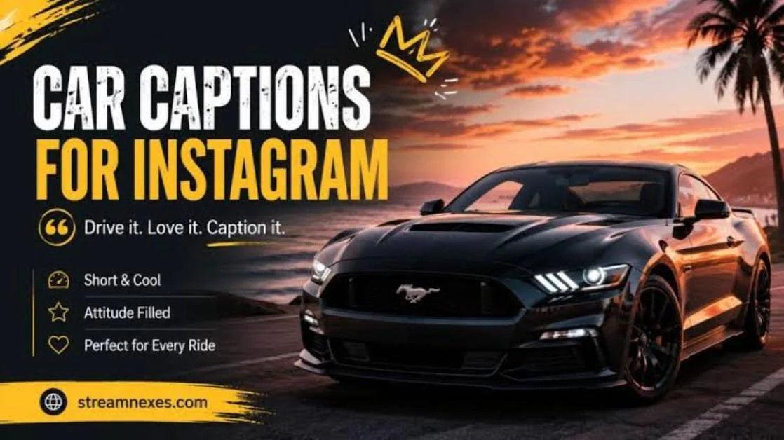 Caption for Car to Make Your Instagram Photos Stand Out