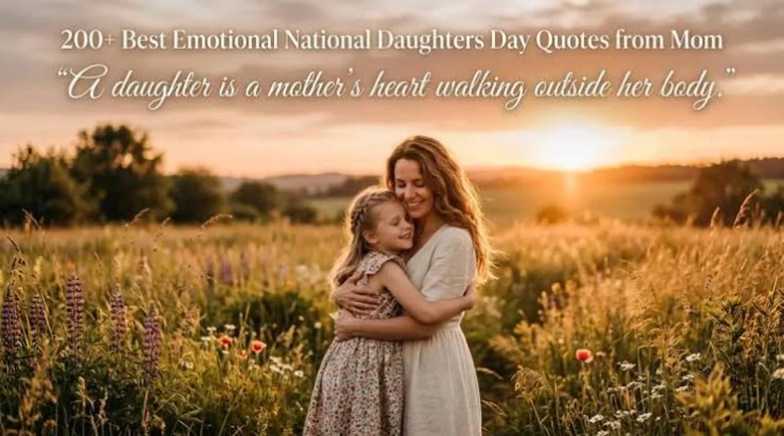 Caption for Daughters to Celebrate Love Memories