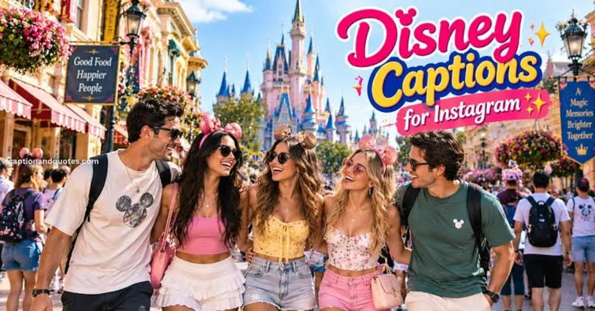 Caption for Disneyland to Make Your Disney Photos Shine