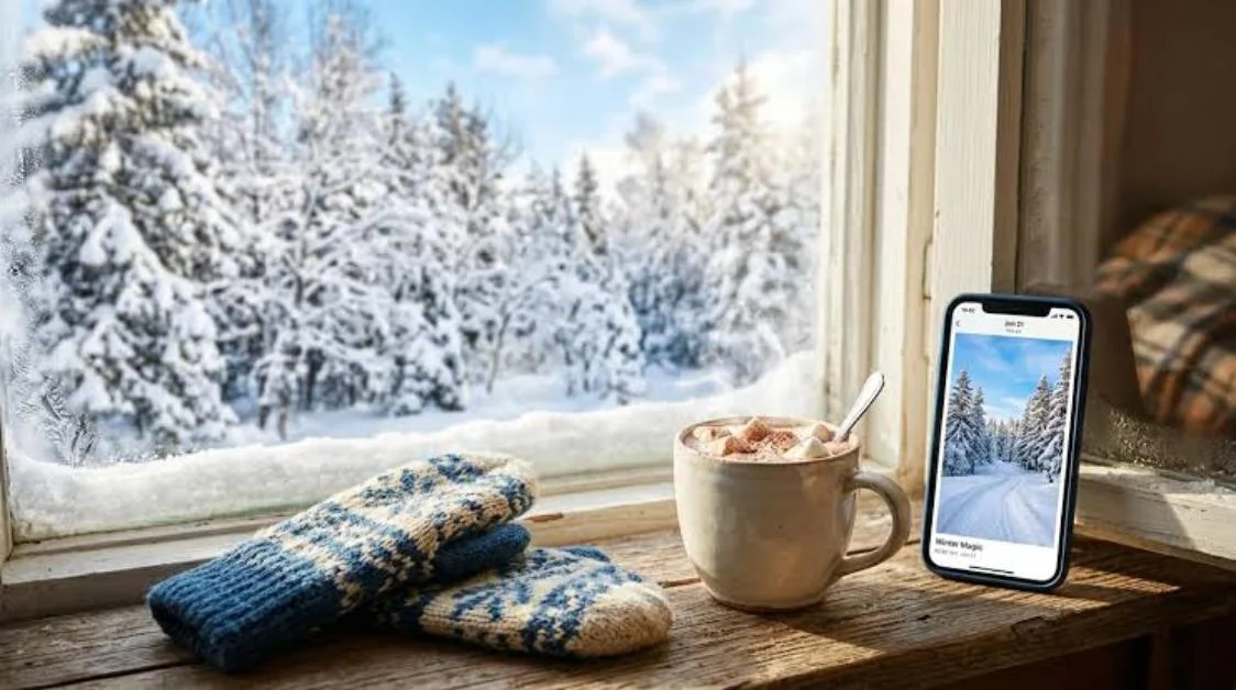 Caption for Snow to Make Your Winter Photos Shine