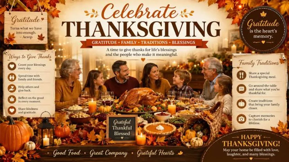 Caption for Thanksgiving to Celebrate Love & Thankfulness