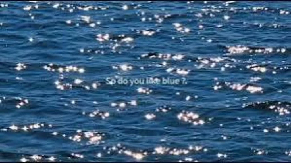 Cute Caption for Blue