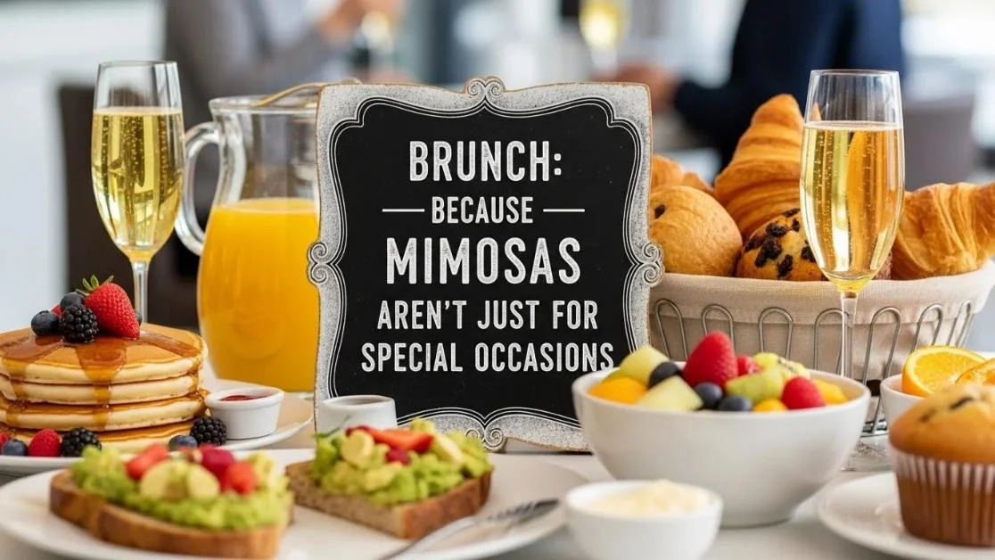 Cute Caption for Brunch 