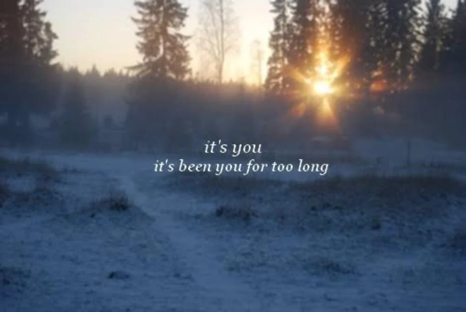 Romantic Caption for Snow