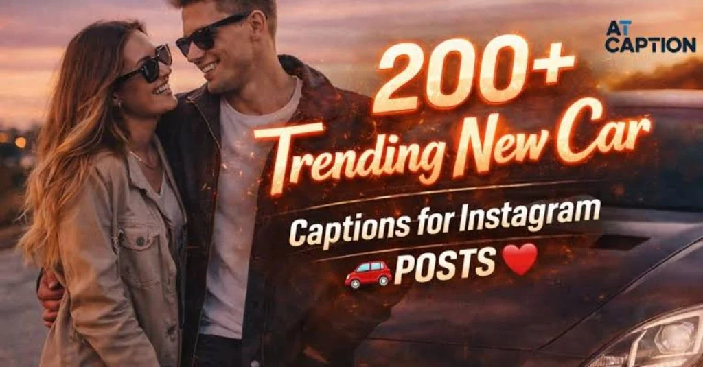 Trending Caption for Car 