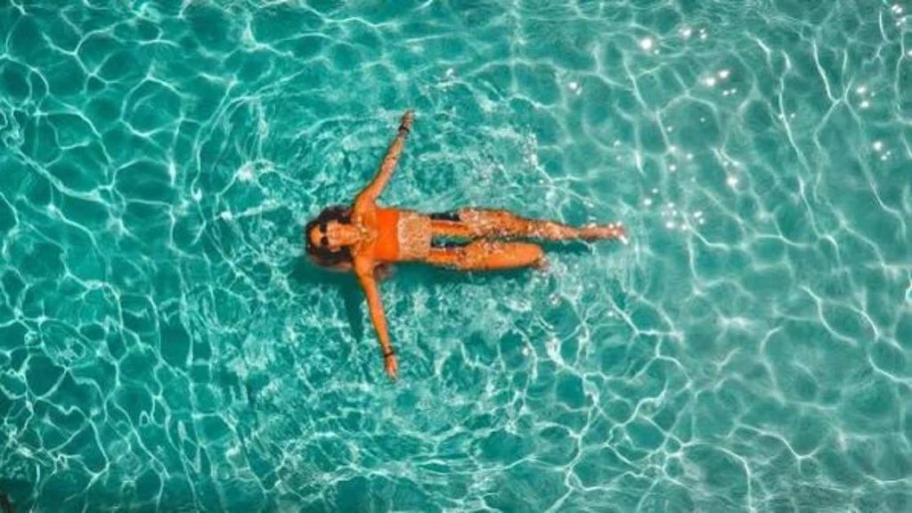 Romantic Caption for Pool