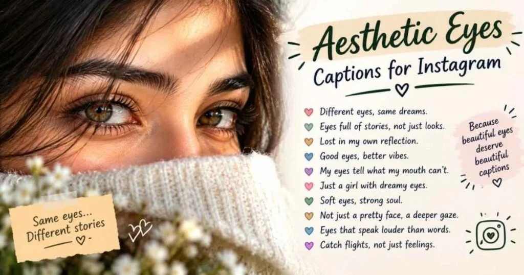 Trending Caption for Eyes