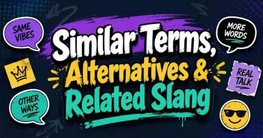 Similar Terms, Alternatives & Related Slang