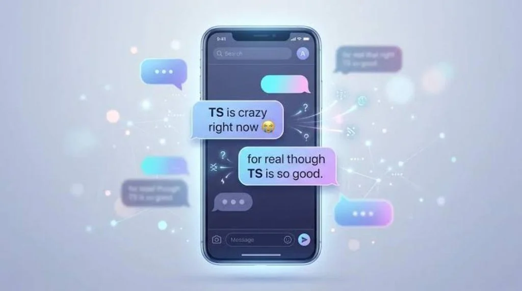 What Does TS Mean in Text & Chat